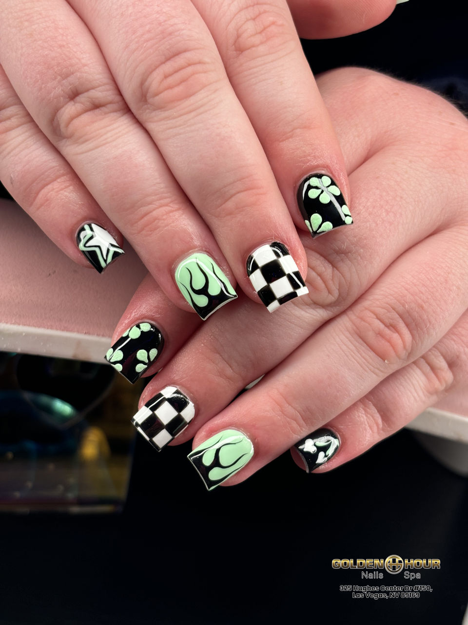 Beautiful Nails at Golden Hour Nails Spa